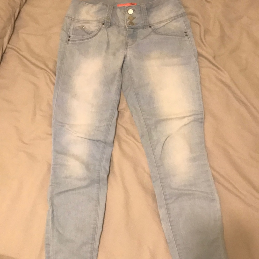 YMI light blue leggings.